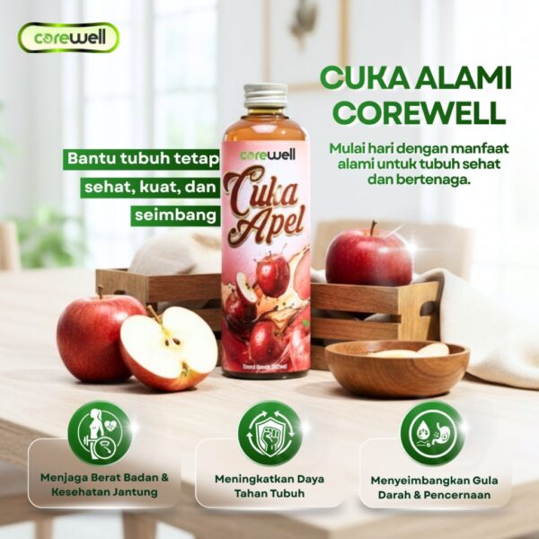 Cuka Apel Corewell