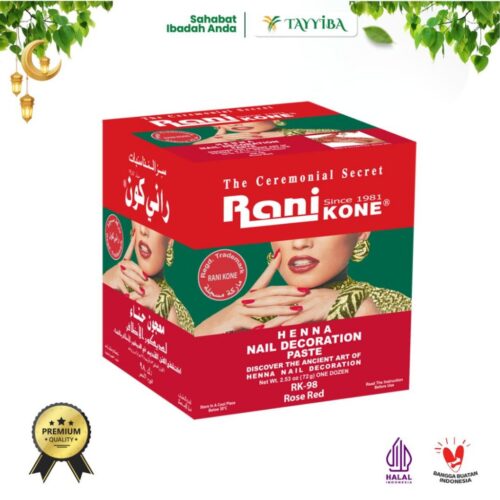 Rani Kutek Henna Red Rose.