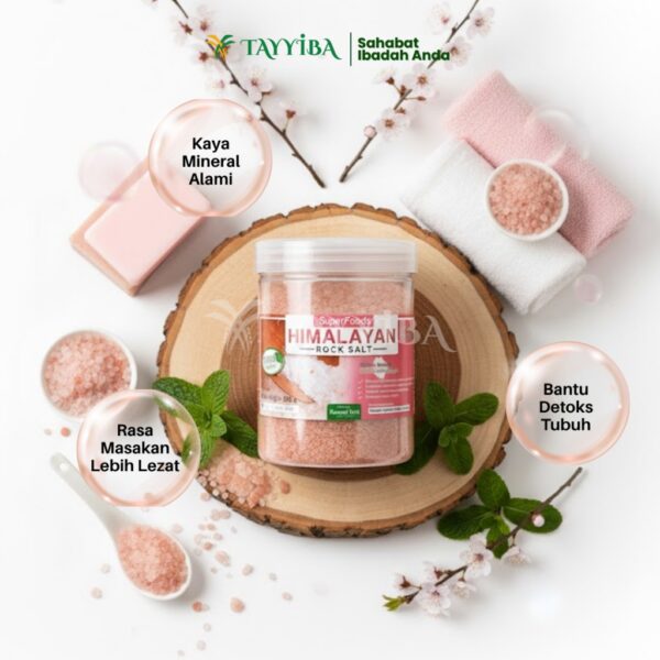 Garam Himalaya Original Organik – Himalayan Salt 500gr