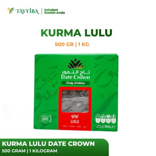 Kurma Lulu Date Crown 500gr & 1kg – Kurma Import UAE Rasa Manis Alami